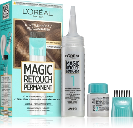 L’Oréal Paris Magic Retouch Permanent coloración para cubrir las raíces con aplicador