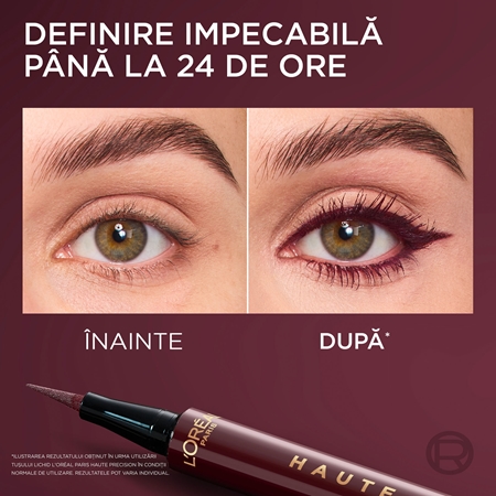 L’Oréal Paris Infaillible Haute Precision eyeliner în fix