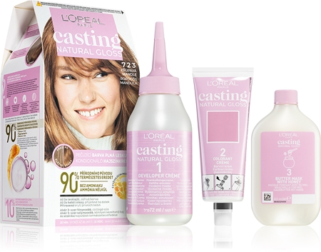 L’Oréal Paris Casting Creme Natural Gloss coloration semi-permanente pour cheveux