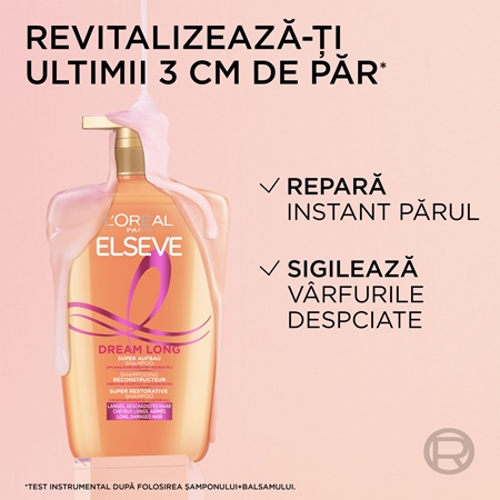 L’Oréal Paris Elseve Dream Long șampon regenerator cu pompa