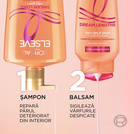 L’Oréal Paris Elseve Dream Long șampon regenerator cu pompa