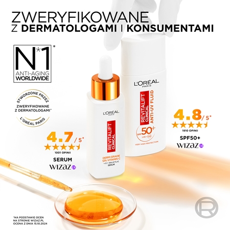 L’Oréal Paris Revitalift fluid do twarzy z witaminą C