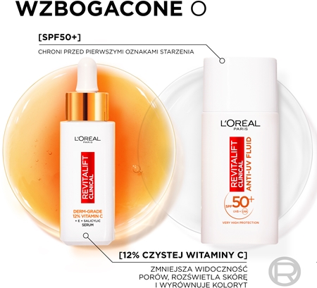 L’Oréal Paris Revitalift fluid do twarzy z witaminą C