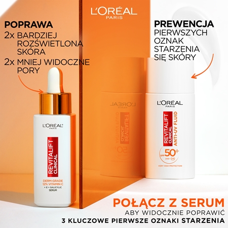 L’Oréal Paris Revitalift fluid do twarzy z witaminą C