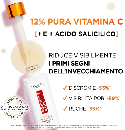 L’Oréal Paris Revitalift Clinical siero viso con vitamina C