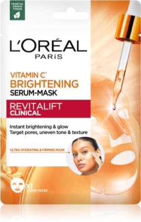 L’Oréal Paris Revitalift Clinical aufhellende Gesichtsmaske mit Vitamin C