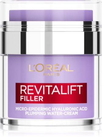L’Oréal Paris Revitalift Filler Pressed Cream Vieglas konsistences krēms ar hialuronskābi