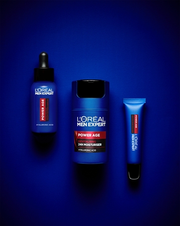 L’Oréal Paris Men Expert Power Age gaivinamasis kremas su hialurono rūgštimi