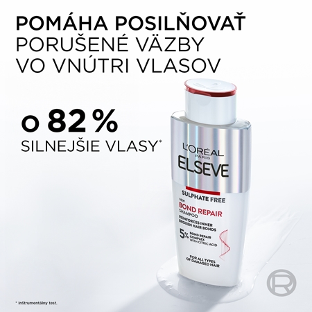 L’Oréal Paris Elseve Bond Repair regeneračný šampón pre poškodené vlasy