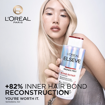 L’Oréal Paris Elseve Bond Repair shampoing régénérant pour cheveux abîmés