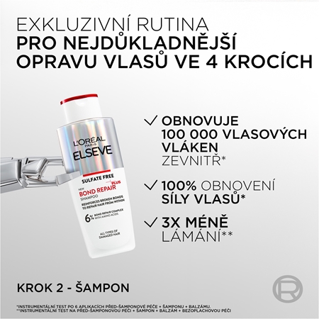 L’Oréal Paris Elseve Bond Repair regenerační šampon pro poškozené vlasy