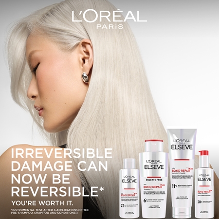L’Oréal Paris Elvive Bond Repair shampoo rigenerante per capelli rovinati