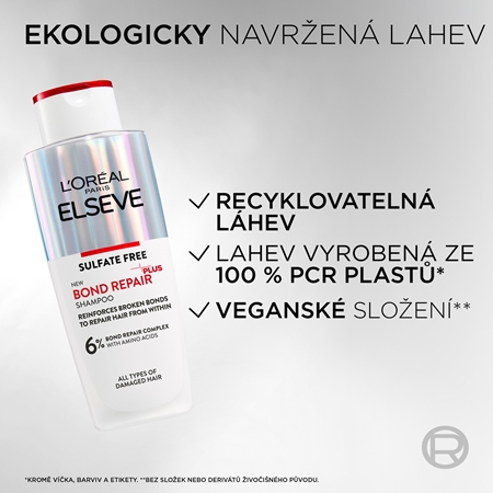 L’Oréal Paris Elseve Bond Repair regenerační šampon pro poškozené vlasy