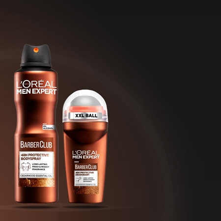 L’Oréal Paris Men Expert Barber Club rutulinis dezodorantas vyrams
