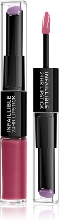 L’Oréal Paris Infallible 24H brillant et rouge à lèvres longue tenue 2 en 1