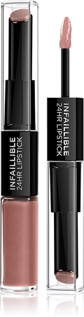 L’Oréal Paris Infallible 24H dlhotrvajúci rúž a lesk na pery 2 v 1