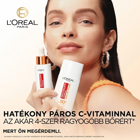 L’Oréal Paris Revitalift Clinical szérum 12% tiszta C-vitaminnal