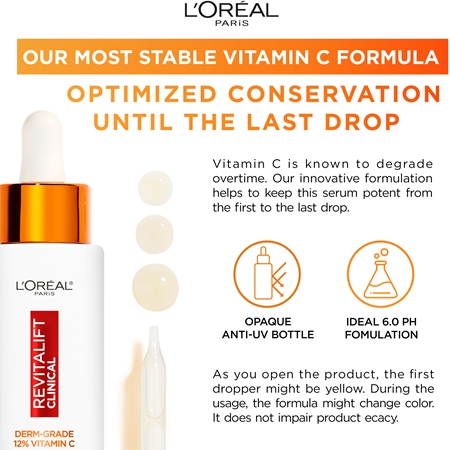 L’Oréal Paris Revitalift Clinical sérum facial con vitamina C