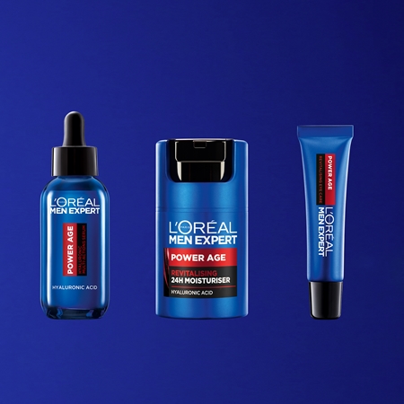 L’Oréal Paris Men Expert Power Age crema rivitalizzante con acido ialuronico
