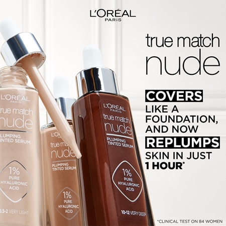 L’Oréal Paris True Match Nude Plumping Tinted Serum Serum zum vereinheitlichen der Hauttöne