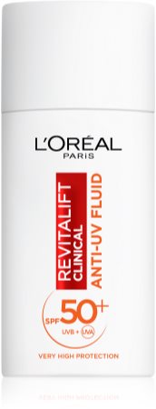 L’Oréal Paris Revitalift Clinical denný pleťový fluid s SPF 50+ a vitamínom C