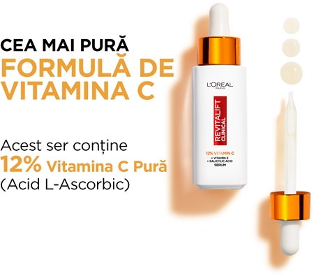 L’Oréal Paris Revitalift Vitamin C ser facial cu vitamina C