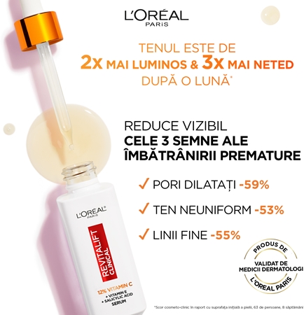 L’Oréal Paris Revitalift Vitamin C ser facial cu vitamina C