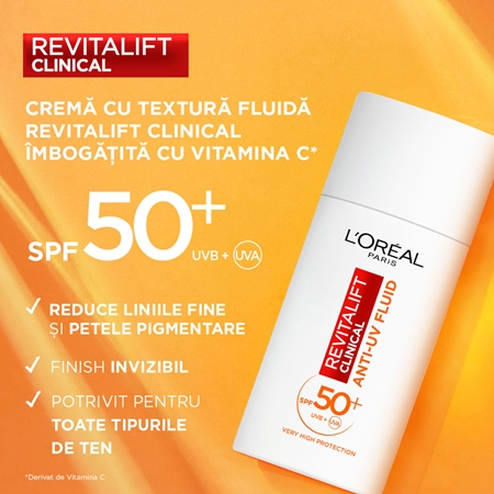 L’Oréal Paris Revitalift Vitamin C fluid piele cu vitamina C