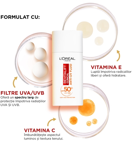 L’Oréal Paris Revitalift Vitamin C fluid piele cu vitamina C