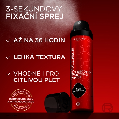 L’Oréal Paris Infaillible 36H fixační sprej na make-up
