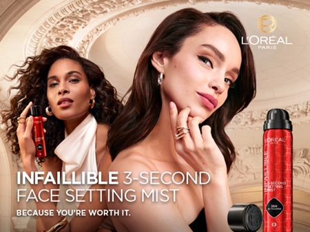 L’Oréal Paris Infaillible 36H spray fixador de maquilhagem