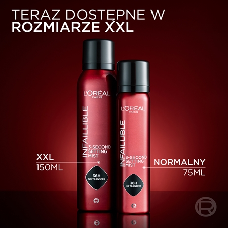 L’Oréal Paris Infaillible 36H spray utrwalający makijaż