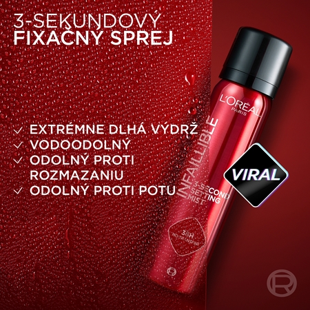 L’Oréal Paris Infaillible 36H fixačný sprej na make-up