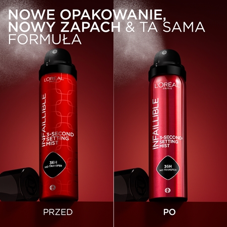 L’Oréal Paris Infaillible 36H spray utrwalający makijaż