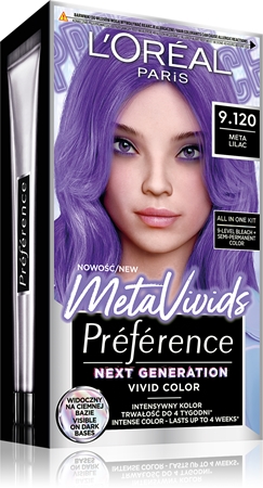 L’Oréal Paris Préférence Meta Vivids poolpüsivärv (semi-permanent)