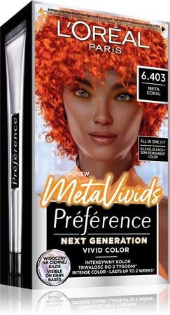 L’Oréal Paris Préférence Meta Vivids začasna barva za lase