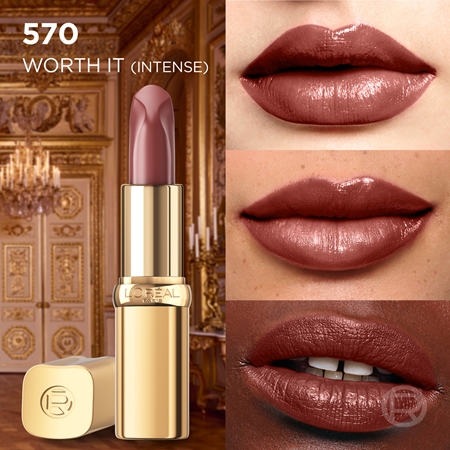 L’Oréal Paris Color Riche Satin Lipstick with moisturising effect
