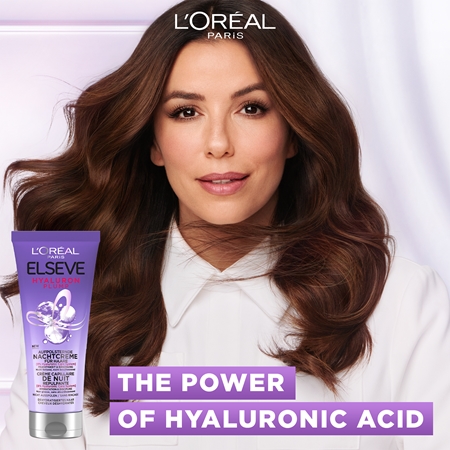 L’Oréal Paris Elvive Hyaluron Plump crema notte idratante per capelli