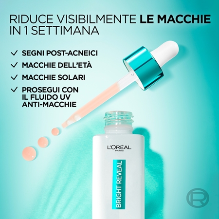 L’Oréal Paris Bright Reveal siero contro le macchie della pelle