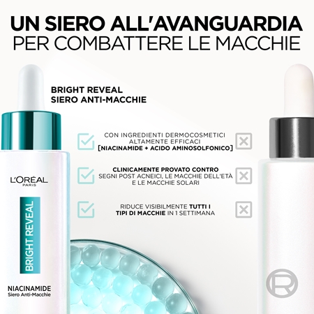 L’Oréal Paris Bright Reveal siero contro le macchie della pelle