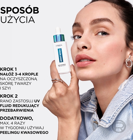 L’Oréal Paris Bright Reveal serum przeciw przebarwieniom skóry