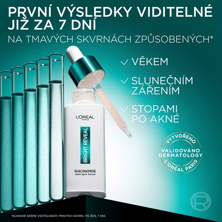 L’Oréal Paris Bright Reveal sérum proti pigmentovým skvrnám