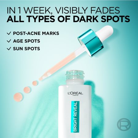 L’Oréal Paris Bright Reveal sérum anti-manchas de pigmentação