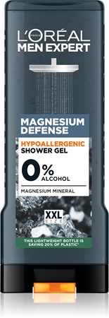 L’Oréal Paris Men Expert Magnesium Defence hipoalerginė dušo želė vyrams