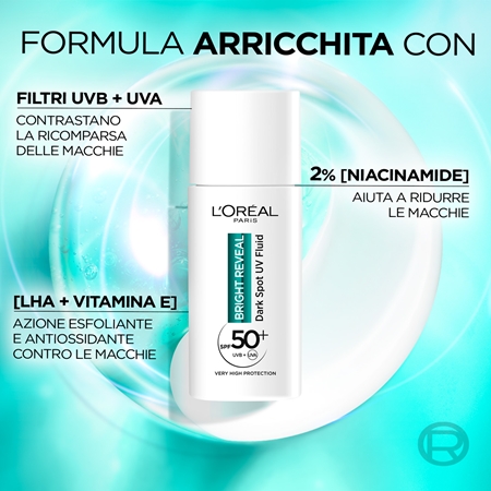 L’Oréal Paris Bright Reveal lozione contro le macchie della pelle SPF 50+