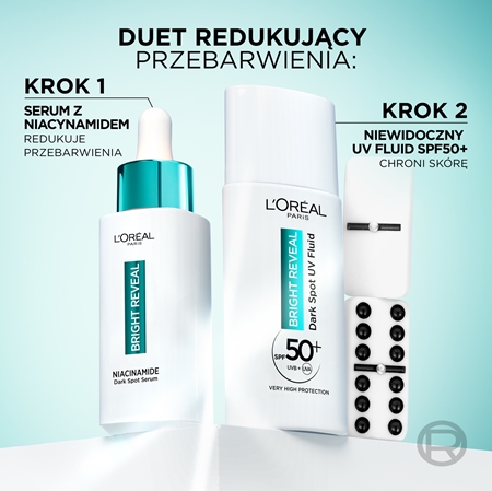 L’Oréal Paris Bright Reveal fluid przeciw przebarwieniom SPF 50+