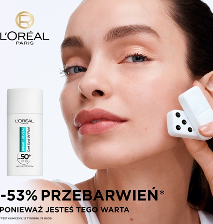 L’Oréal Paris Bright Reveal fluid przeciw przebarwieniom SPF 50+