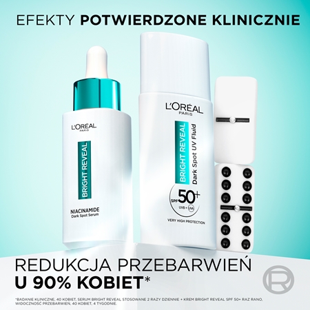 L’Oréal Paris Bright Reveal fluid przeciw przebarwieniom SPF 50+