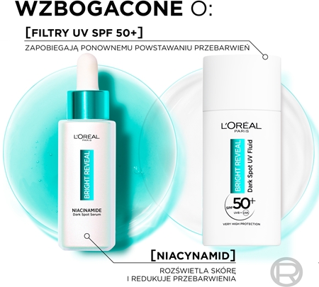 L’Oréal Paris Bright Reveal fluid przeciw przebarwieniom SPF 50+