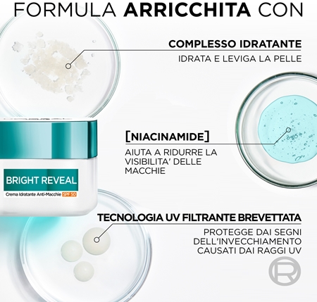 L’Oréal Paris Bright Reveal crema idratante contro le macchie della pelle